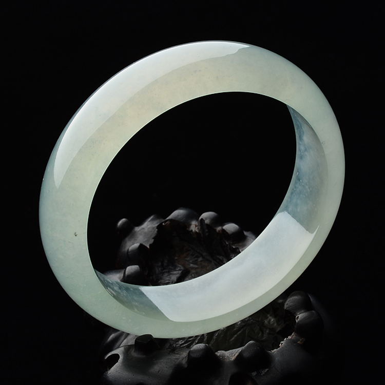 (超值推荐)冰种晴水手镯(59.5mm)