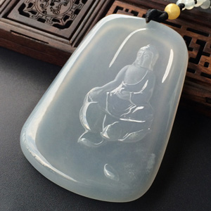 (超值推荐)冰种晴水释迦牟尼挂件