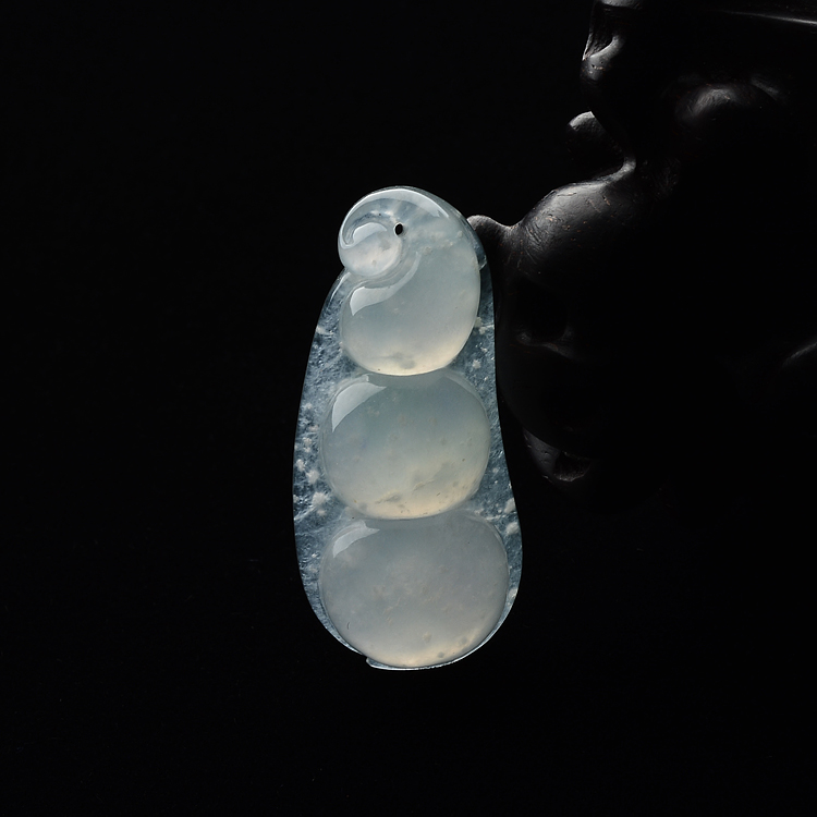 (超值推荐)冰种晴水福豆挂件