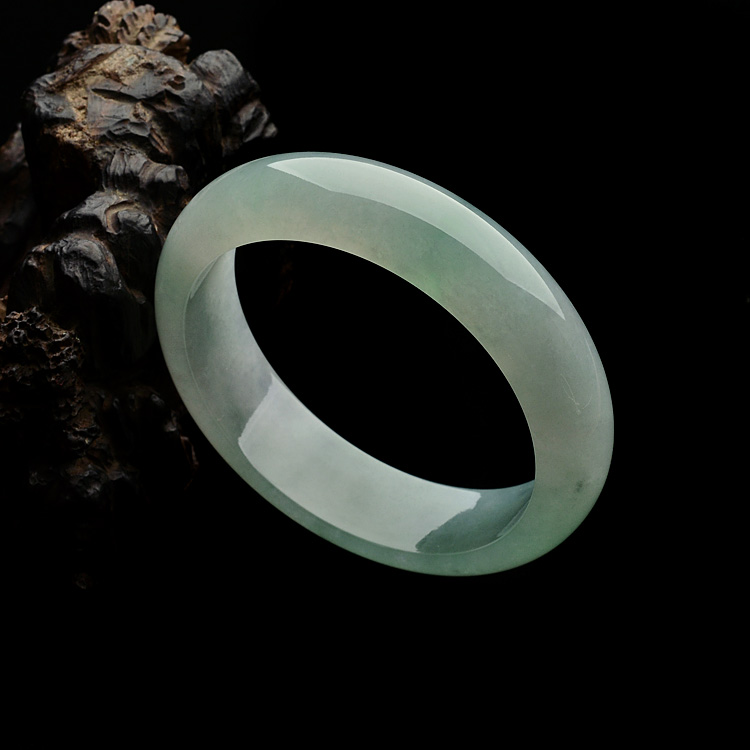 糯冰种晴水手镯（58.6mm）
