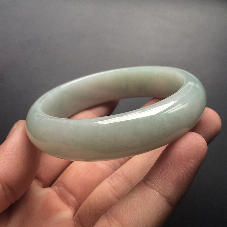 (超值推荐)糯冰种淡晴水手镯(单价)(58.4mm/58.5mm)