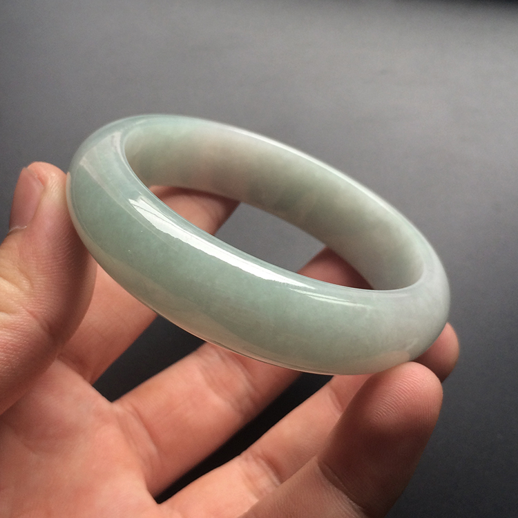 (超值推荐)糯冰种淡晴水手镯(单价)(58.4mm/58.5mm)