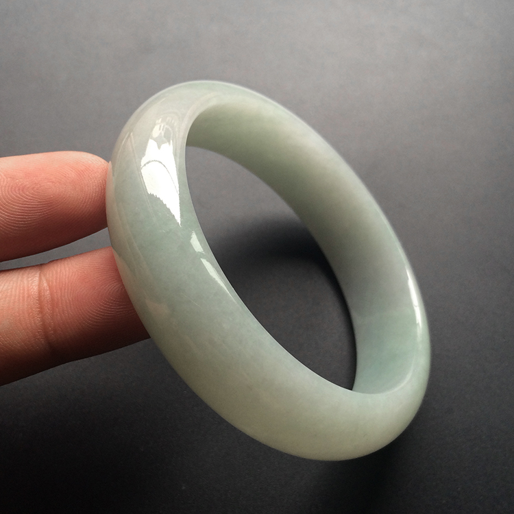 (超值推荐)糯冰种淡晴水手镯(单价)(58.4mm/58.5mm)