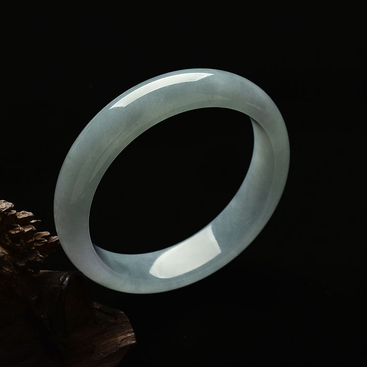 糯冰种晴水手镯(58.3mm)