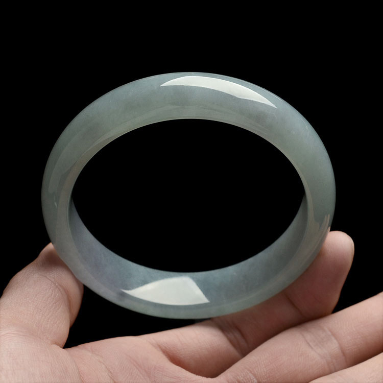 糯冰种晴水手镯(58.3mm)