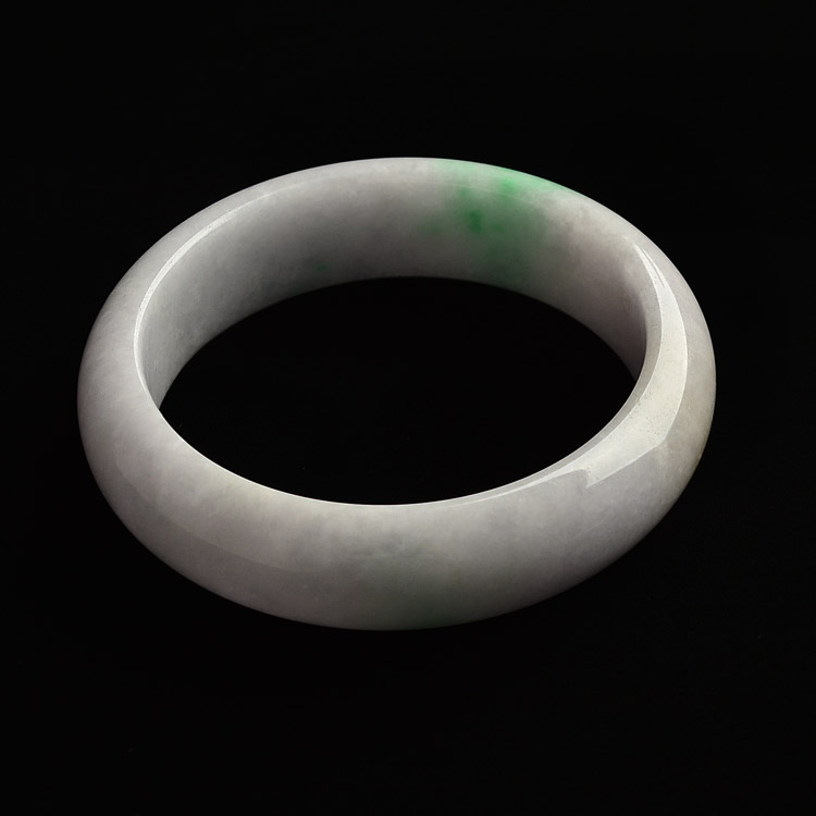 糯冰种飘翠手镯(59.9mm)
