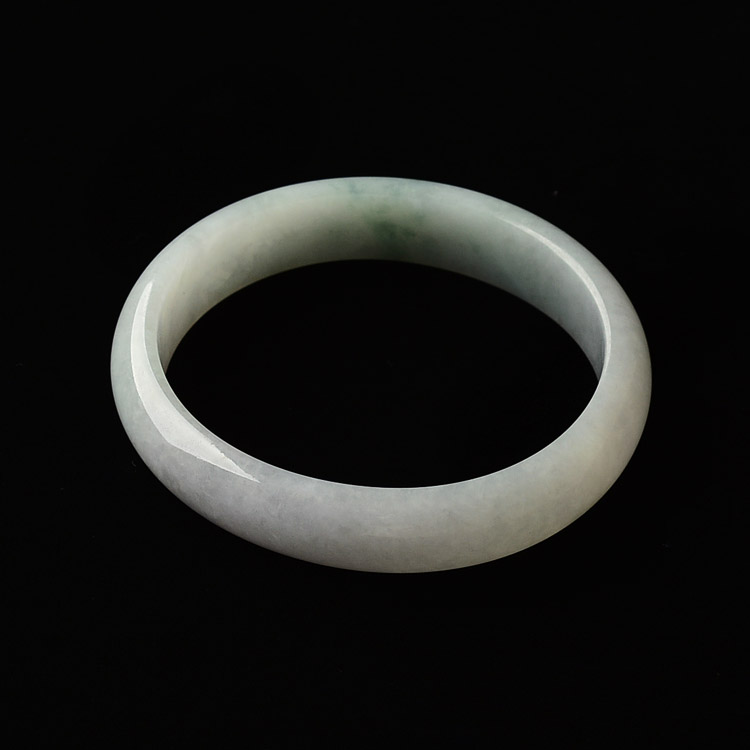 （超值推荐）糯冰种飘花贵妃镯（47.7mm-53.4mm）