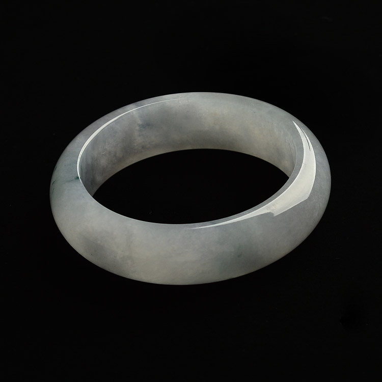 冰种晴水飘花手镯(58.9mm)