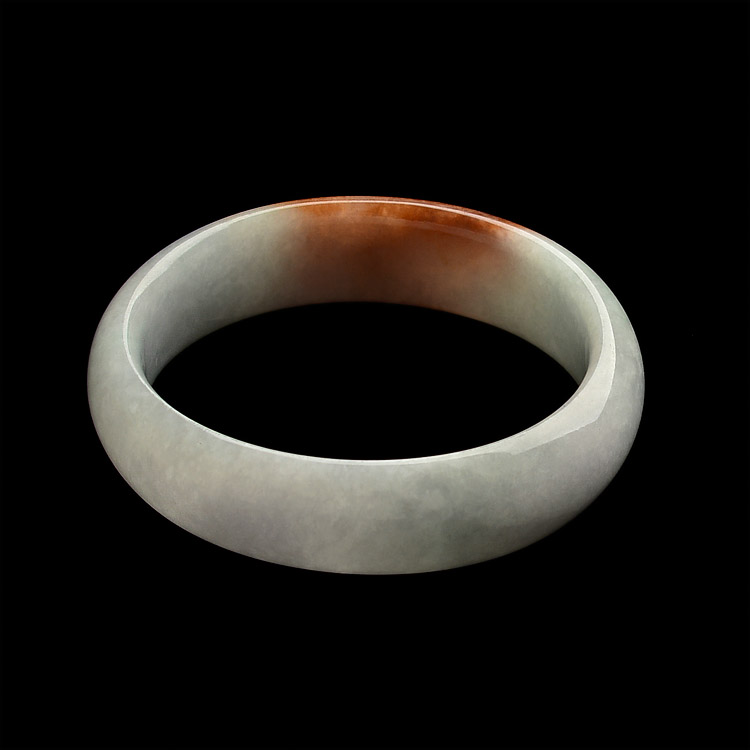 （超值推荐）糯冰种红黄翡贵妃镯（49.7mm-55.6mm）