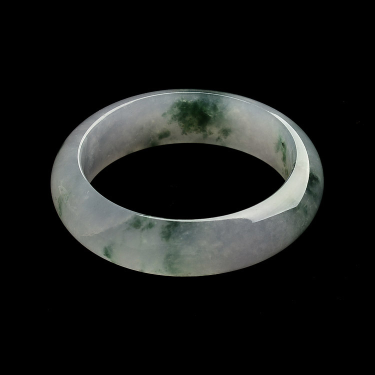 （超值推荐）冰种飘花手镯（57.4mm）