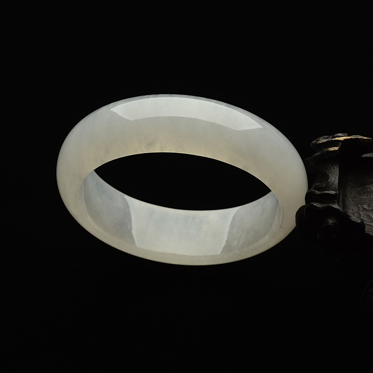 糯冰种晴水手镯(57.4mm)