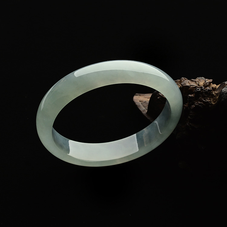 糯冰种晴水贵妃手镯(50.7-58.3mm)