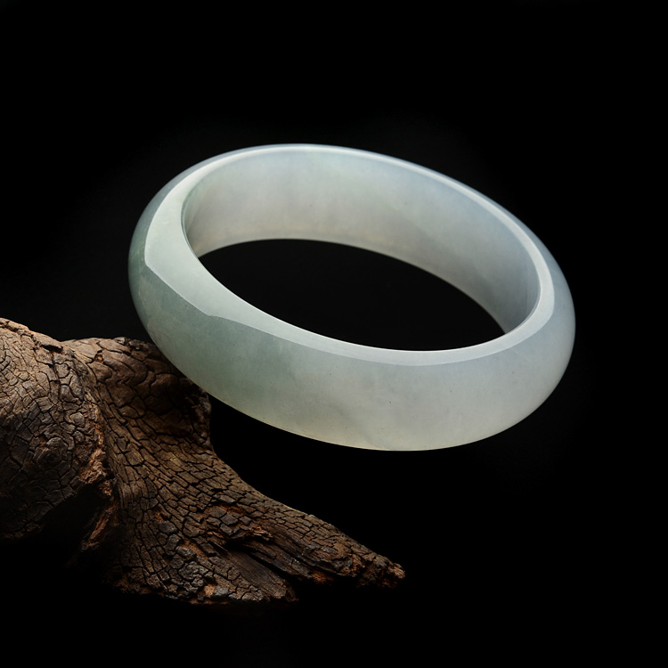 糯冰种晴水手镯（59.4mm）