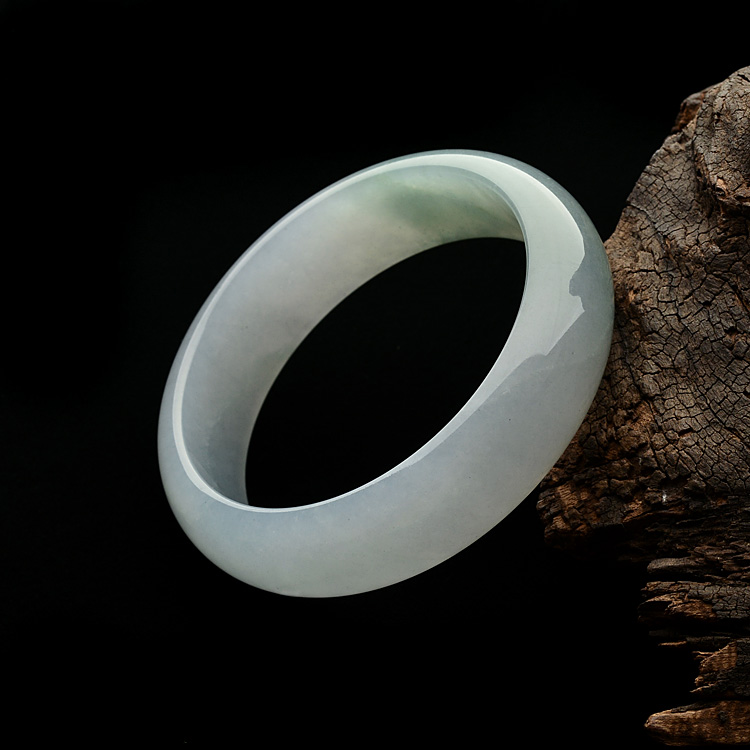糯冰种晴水手镯（59.4mm）