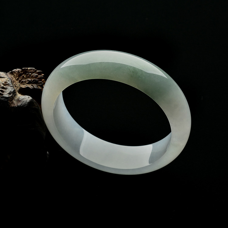 糯冰种晴水手镯（59.4mm）