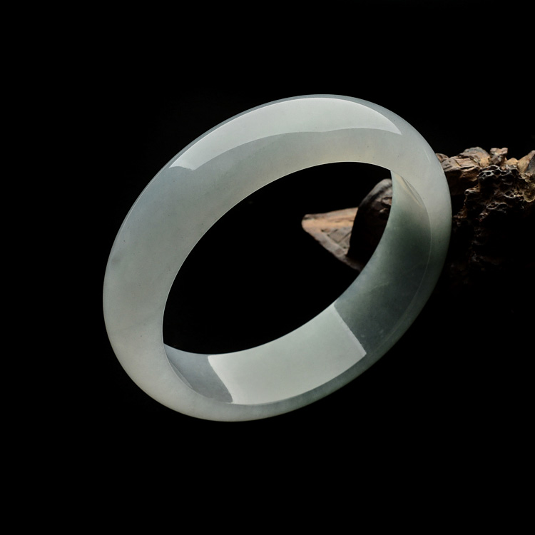 糯冰种晴水手镯（59.4mm）