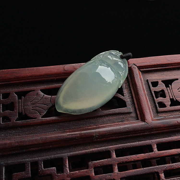 (超值推荐)冰种晴水福瓜挂件