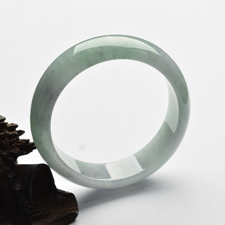糯冰种晴水手镯(58.3mm)
