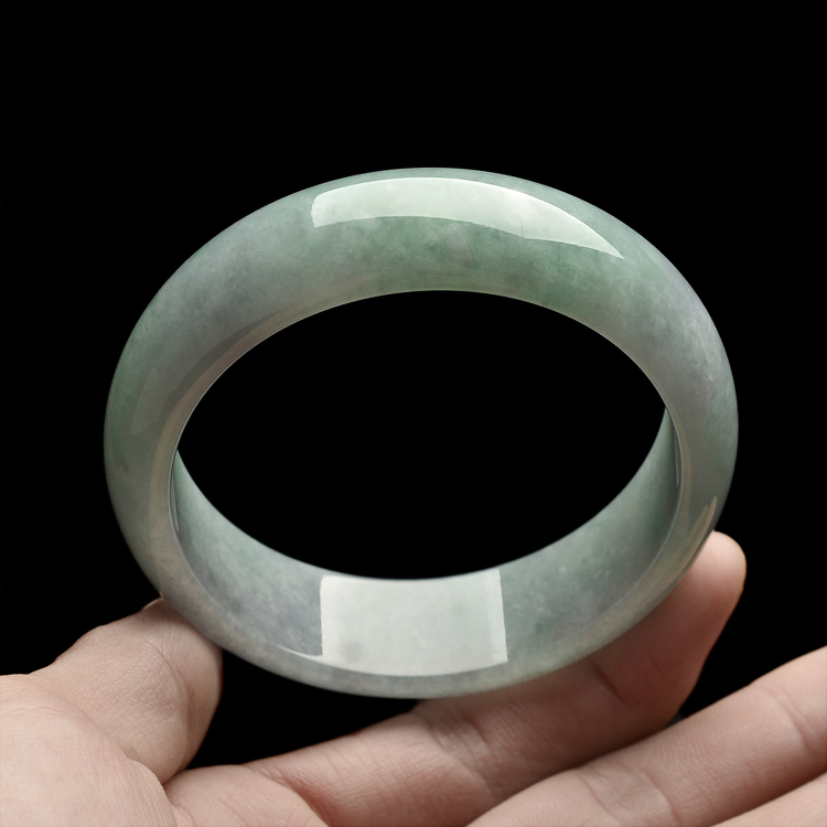 糯冰种晴水手镯(58.3mm)