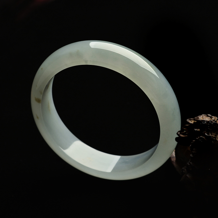 冰种淡晴水手镯(53.3mm)