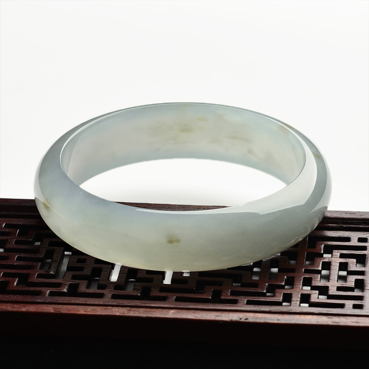 冰种淡晴水手镯(53.3mm)