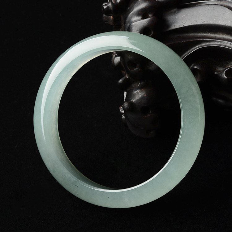 (超值推荐)糯冰种蓝晴水手镯(59.5mm)