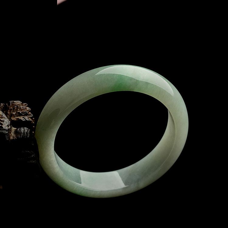 糯冰种晴水手镯(58.3mm)