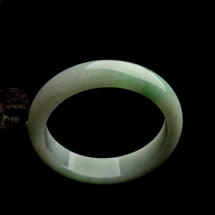 糯冰种晴水手镯(58.3mm)