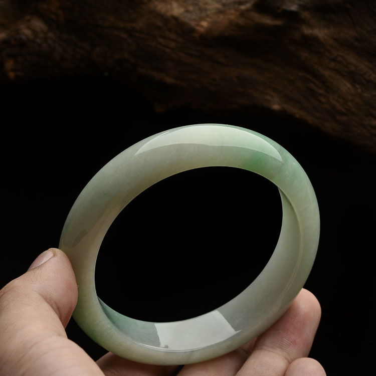 糯冰种晴水手镯(58.3mm)