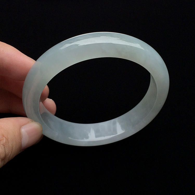 糯冰种晴水手镯(59mm)