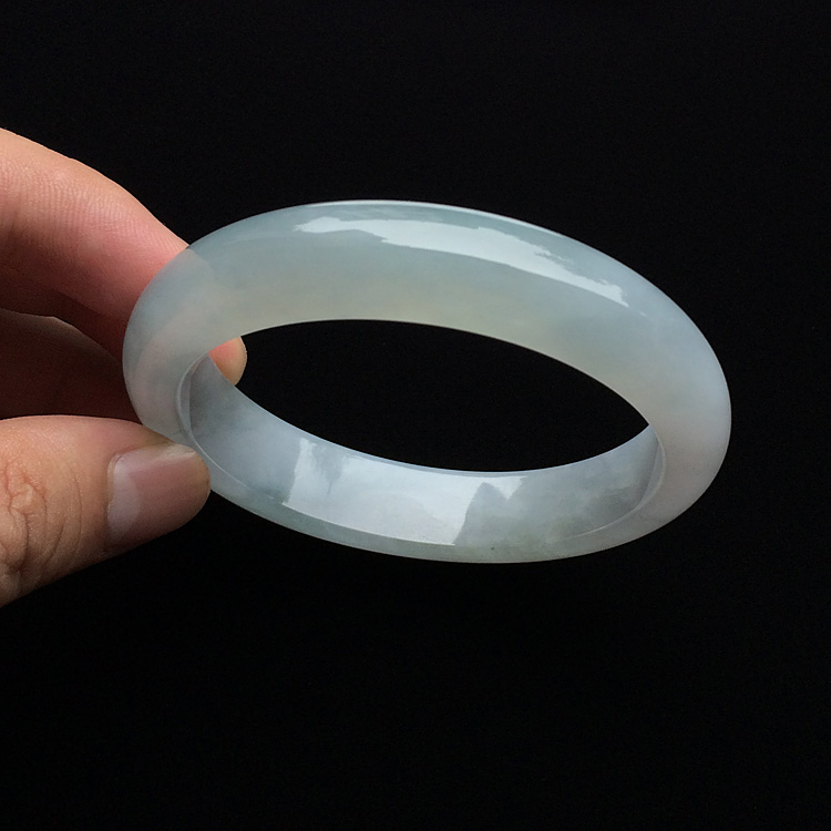 糯冰种晴水手镯(59mm)