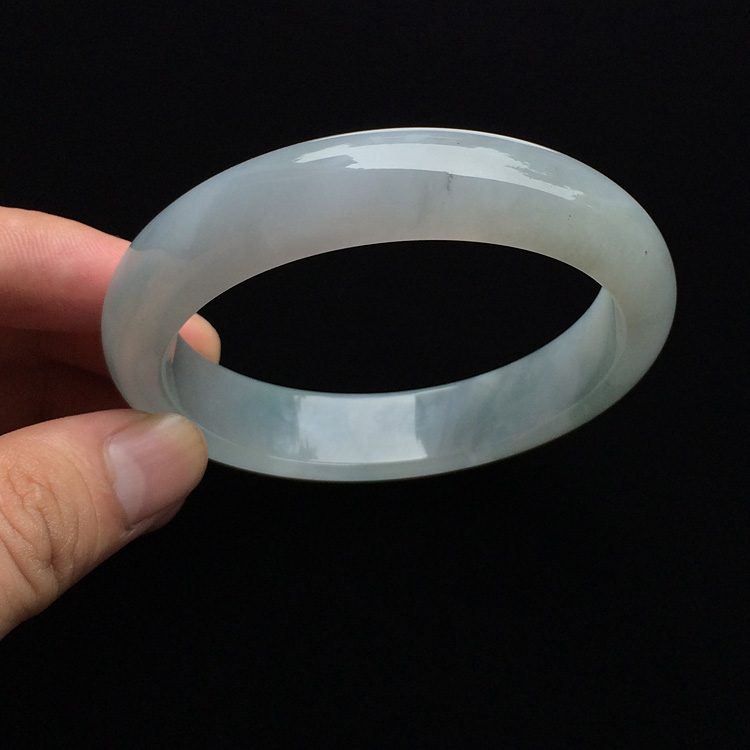 糯冰种晴水手镯(59mm)