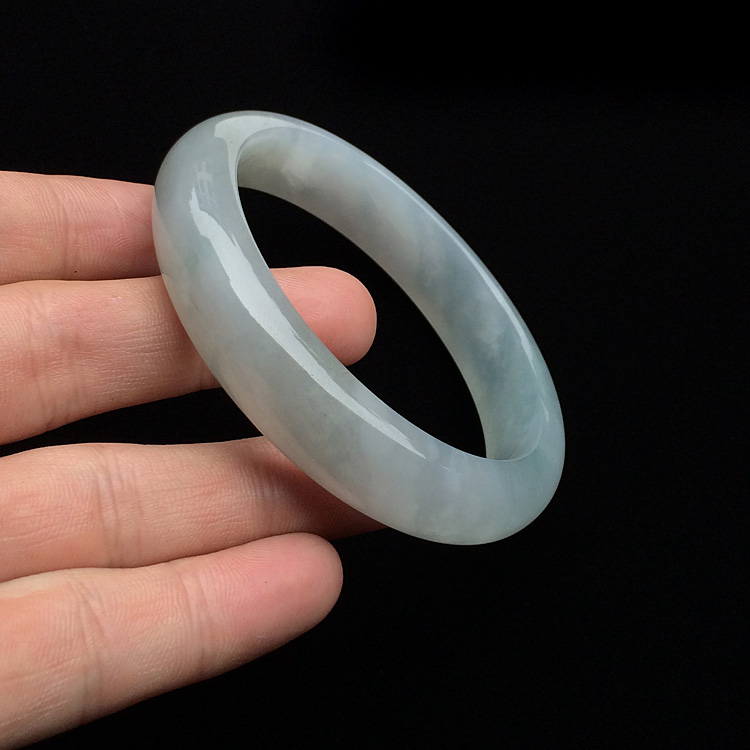 糯冰种晴水手镯(59mm)
