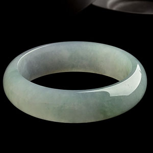 糯冰种晴水手镯(54mm)
