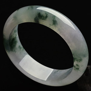 （超值推荐）冰种飘花手镯（57.4mm）