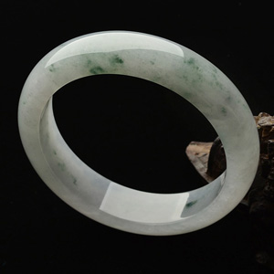 糯冰种飘花手镯(57.2mm)