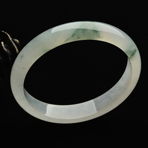 (超值推荐)糯冰种飘花手镯(59.8mm)