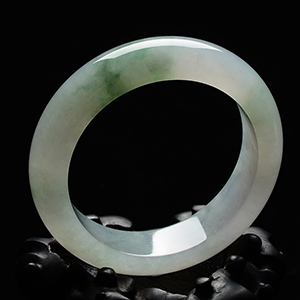 糯冰种飘花手镯(56.7mm)