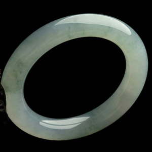 (超值推荐)冰种晴水飘花圆条手镯(56.2mm)