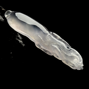 冰种无色人生如意挂件