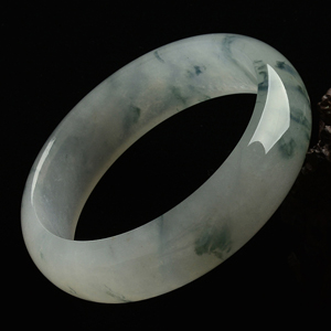 (超值推荐)冰种飘花手镯(56.5mm)