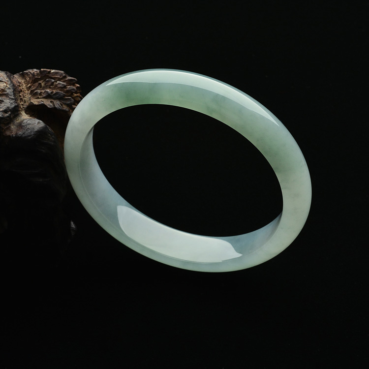 糯冰种晴水手镯(56.3mm)