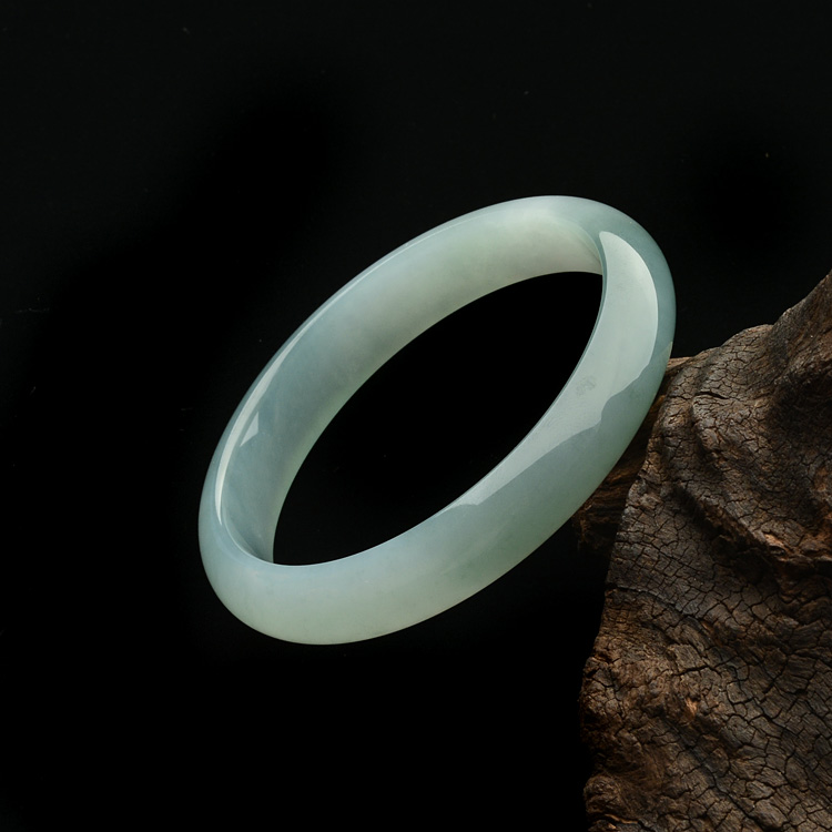 糯冰种晴水手镯(56.3mm)