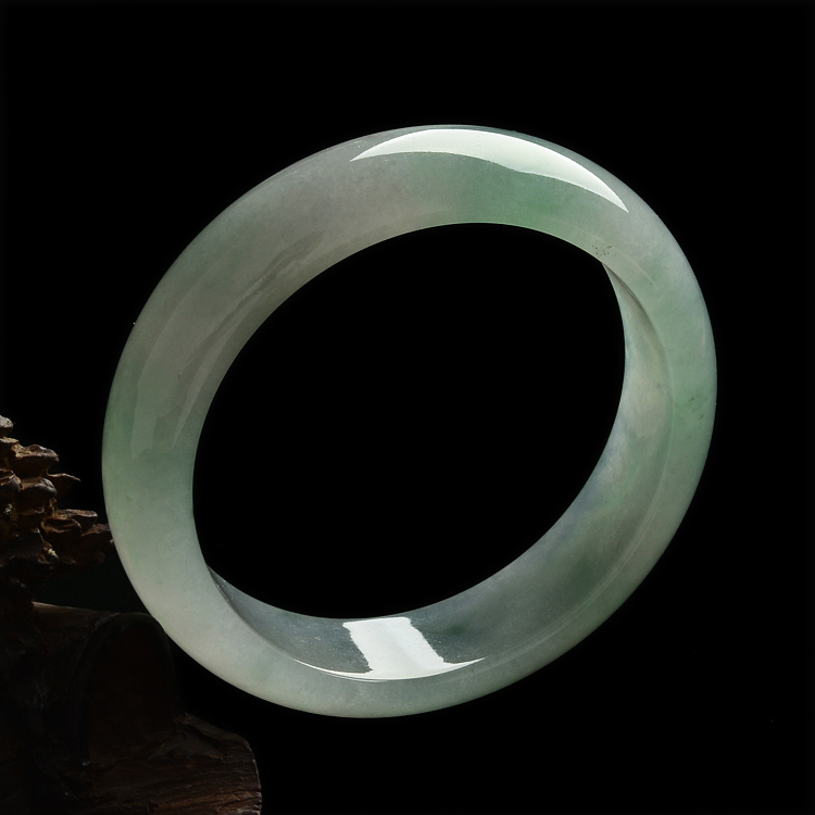 糯冰种晴水手镯（58mm）