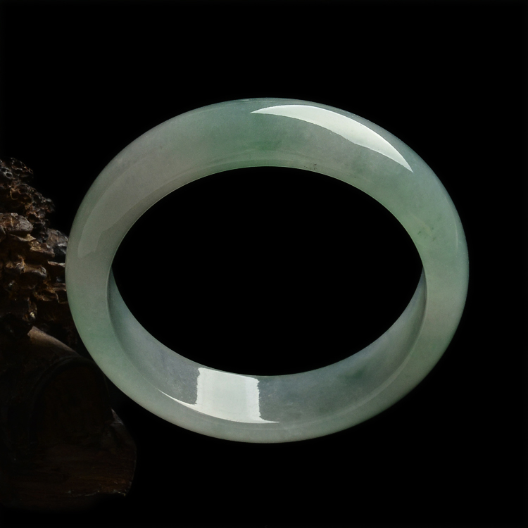 糯冰种晴水手镯（58mm）