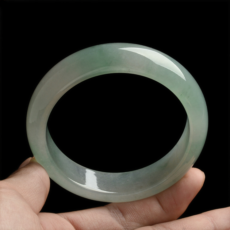 糯冰种晴水手镯（58mm）