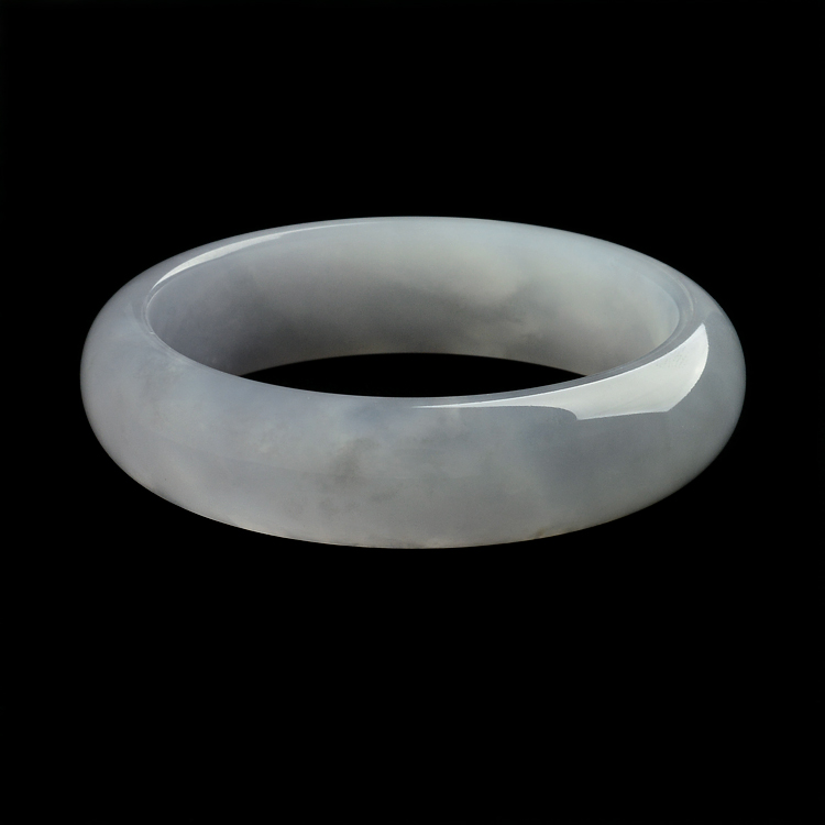 （超值推荐）糯冰种淡晴水手镯（57.2mm）