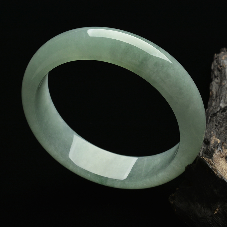 糯冰种晴水手镯(59.3mm)