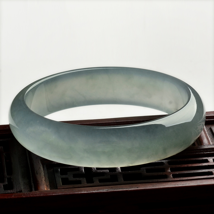 (超值推荐)冰种晴水贵妃手镯(58-51mm)