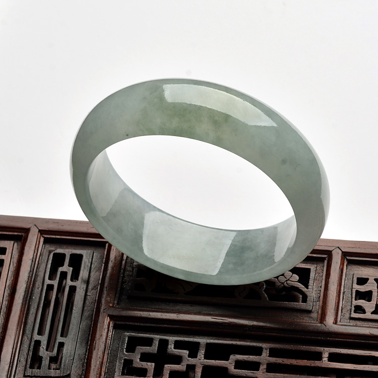 糯冰种晴水手镯(56mm)